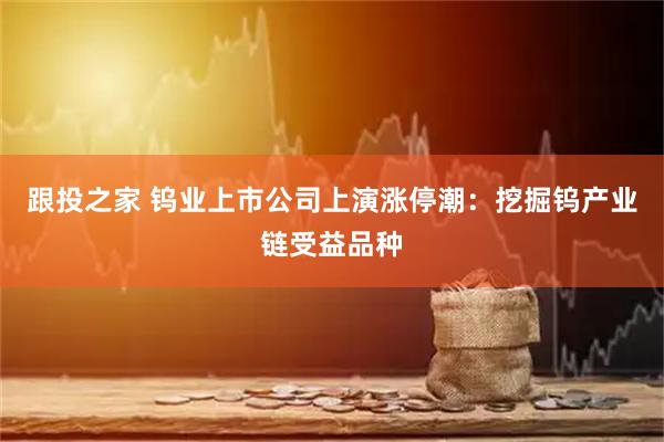 跟投之家 钨业上市公司上演涨停潮：挖掘钨产业链受益品种